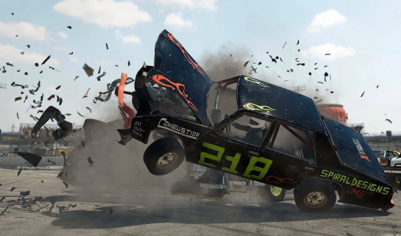 Vychází závodní hra Wreckfest, launch trailer
