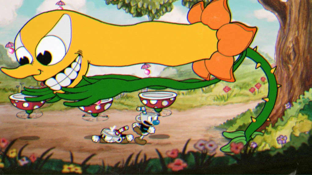 Nové záběry z plošinovky Cuphead