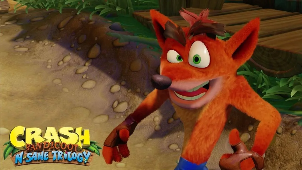 3 minuty z remasteru plošinovky Crash Bandicoot 2