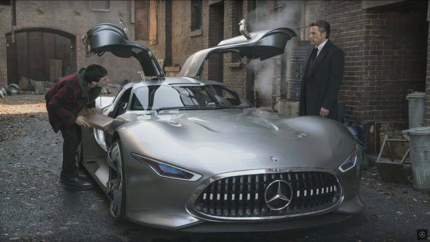 Ve filmu Justice League se objeví vůz Mercedes-Benz AMG Vision Gran Turismo