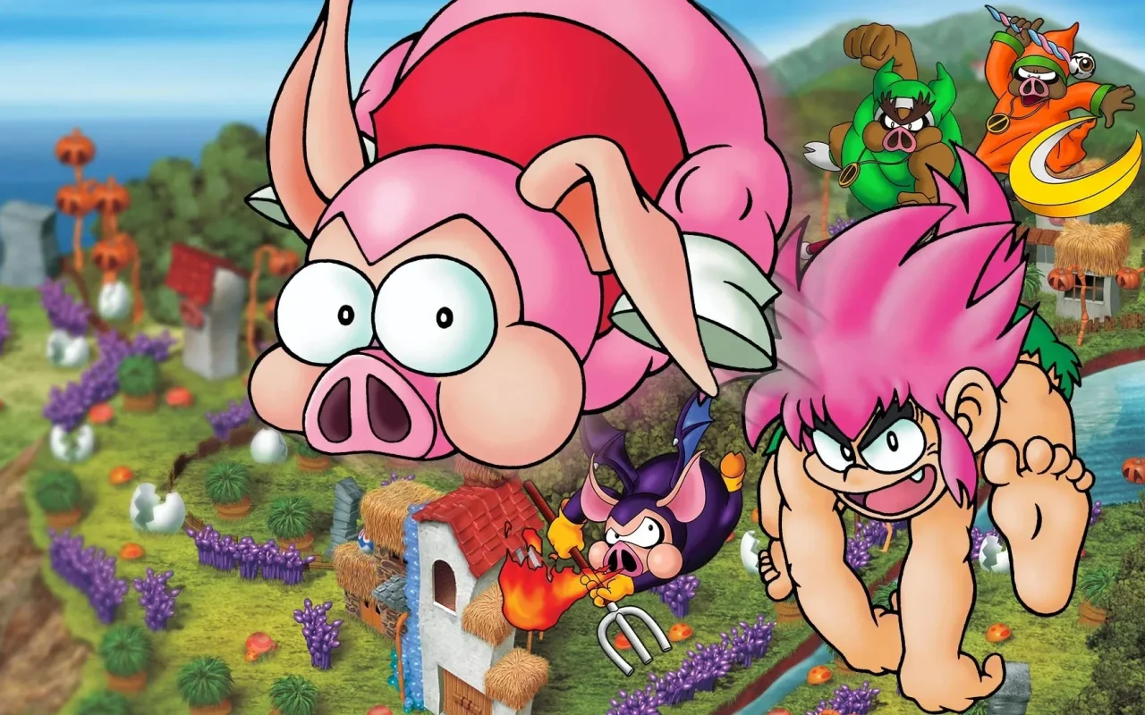 Hra Tomba! Special Edition vyjde začátkem srpna pro konzole PlayStation 5 a Nintendo Switch