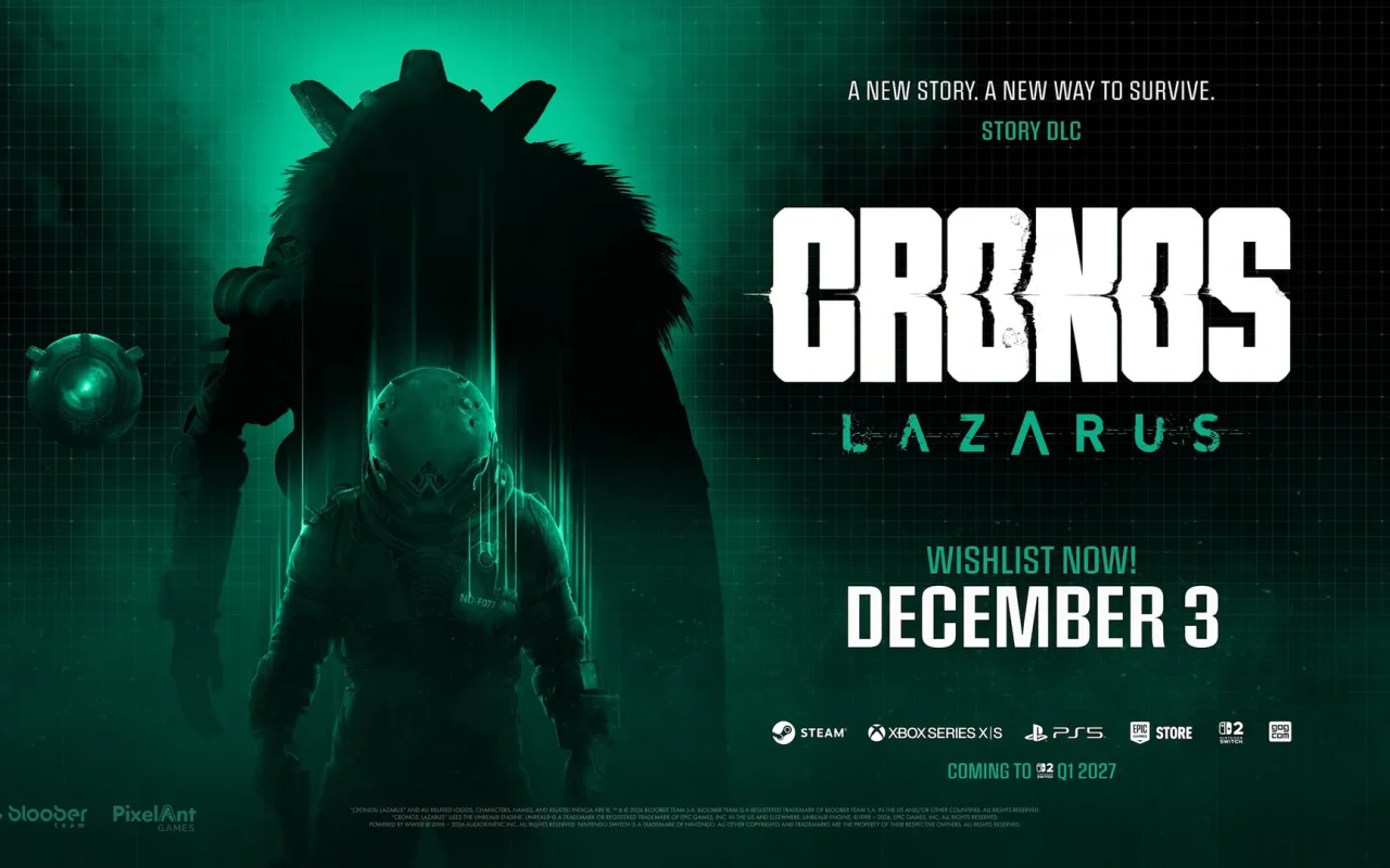 Cronos: The New Dawn dostane začátkem prosince rozšíření Lazarus