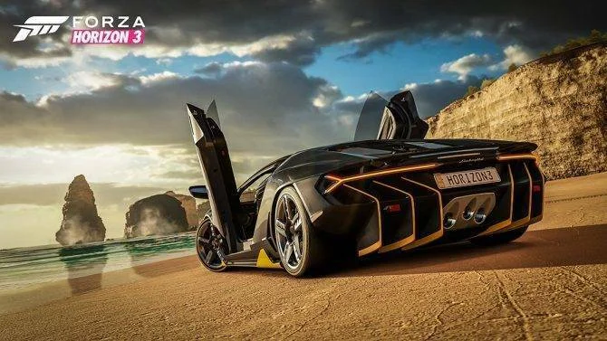 Gameplay videa z Xbox One her Sea of Thieves a Forza Horizon 3