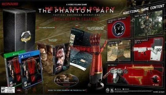 Rozbalení sběratelské edice hry Metal Gear Solid V: The Phantom Pain