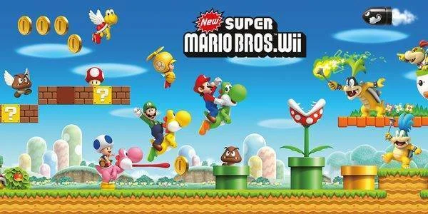 New Super Mario Bros. Wii je dostupný na Wii U skrze eShop