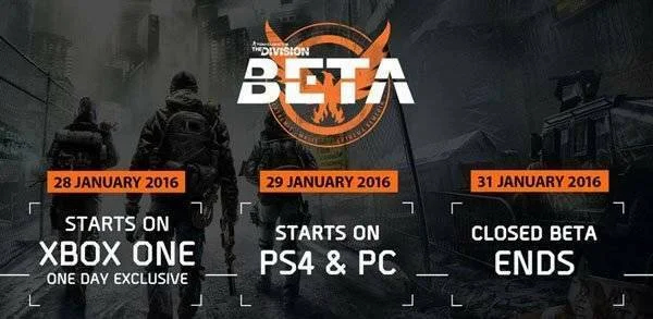 Beta na Tom Clancy's The Division má oficiální termín