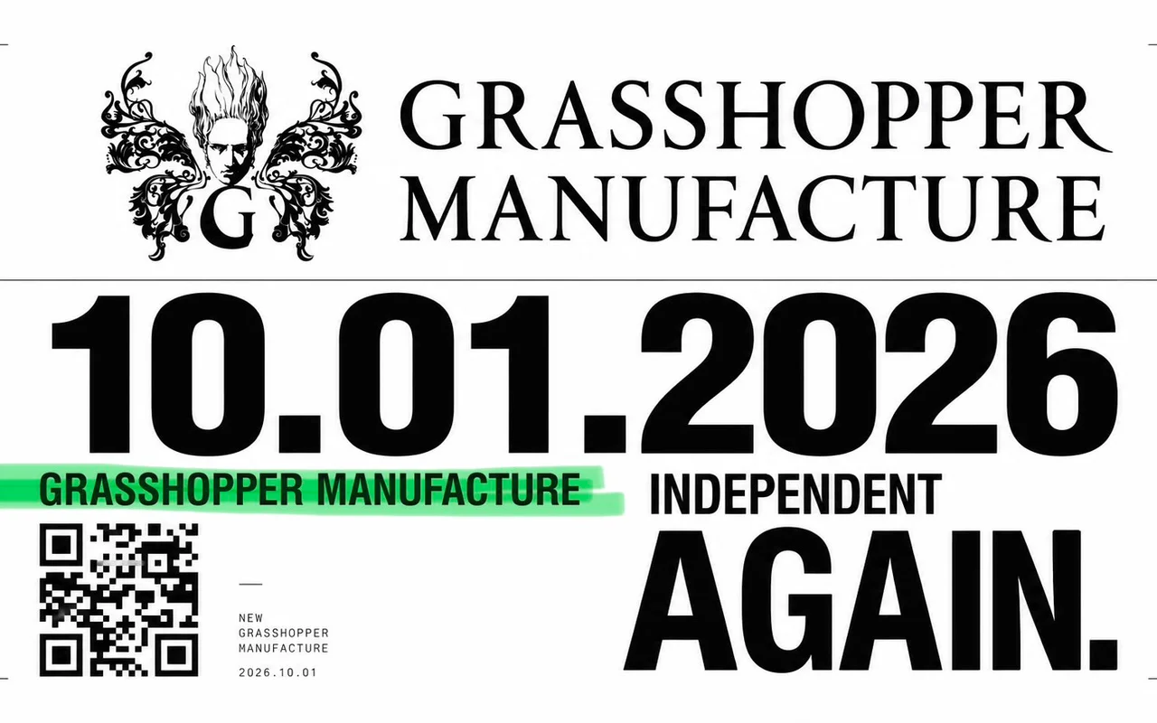 Studio Grasshopper Manufacture se osamostatnilo a bude nezávislé