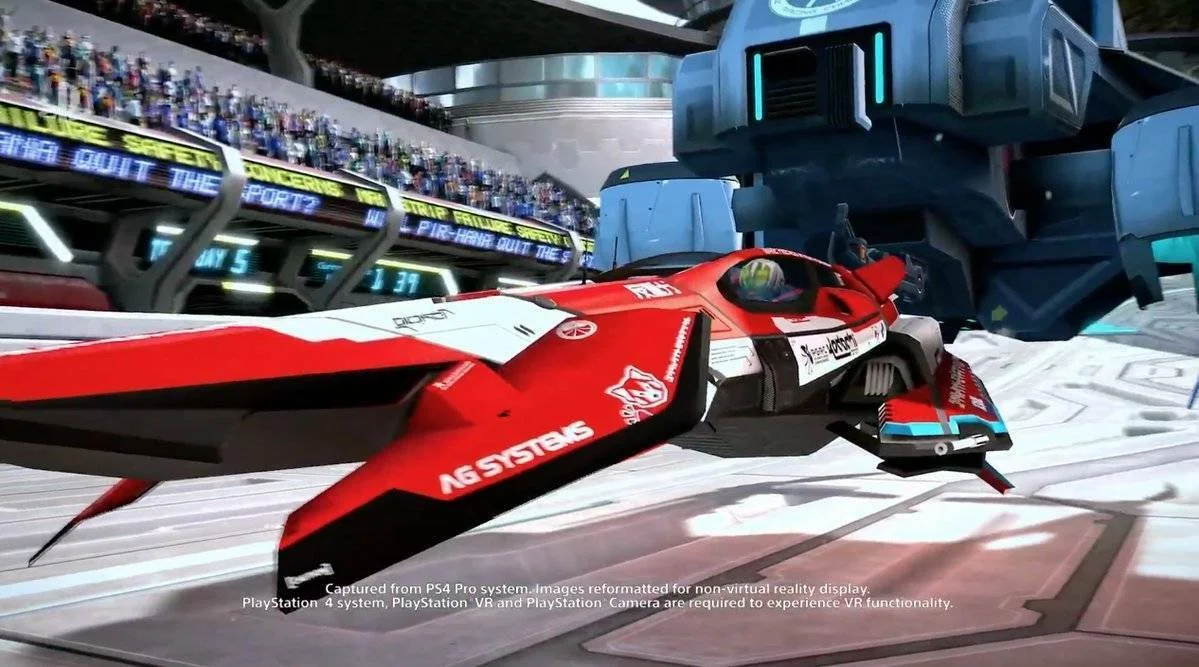 Oznámen update pro Wipeout s podporou headsetu PlayStation VR