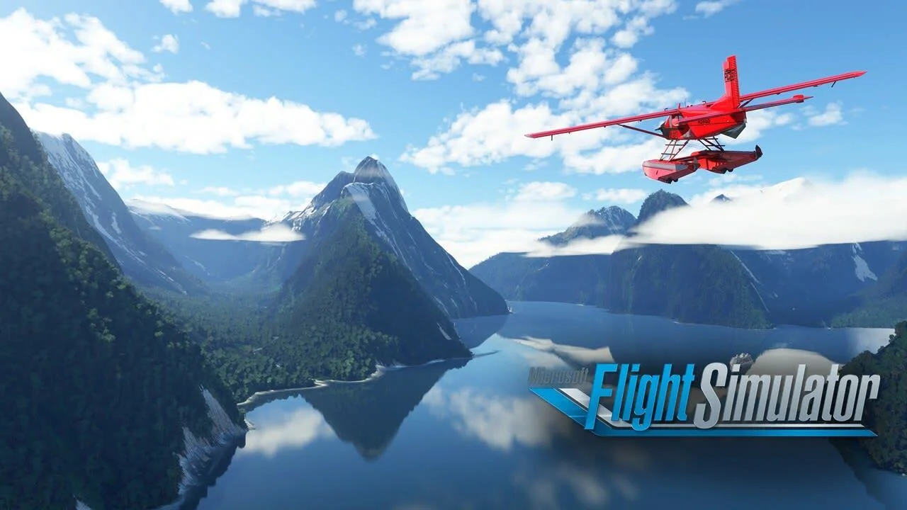 Skrze nový update pro Microsoft Flight Simulator se můžete proletět nad Novým Zélandem