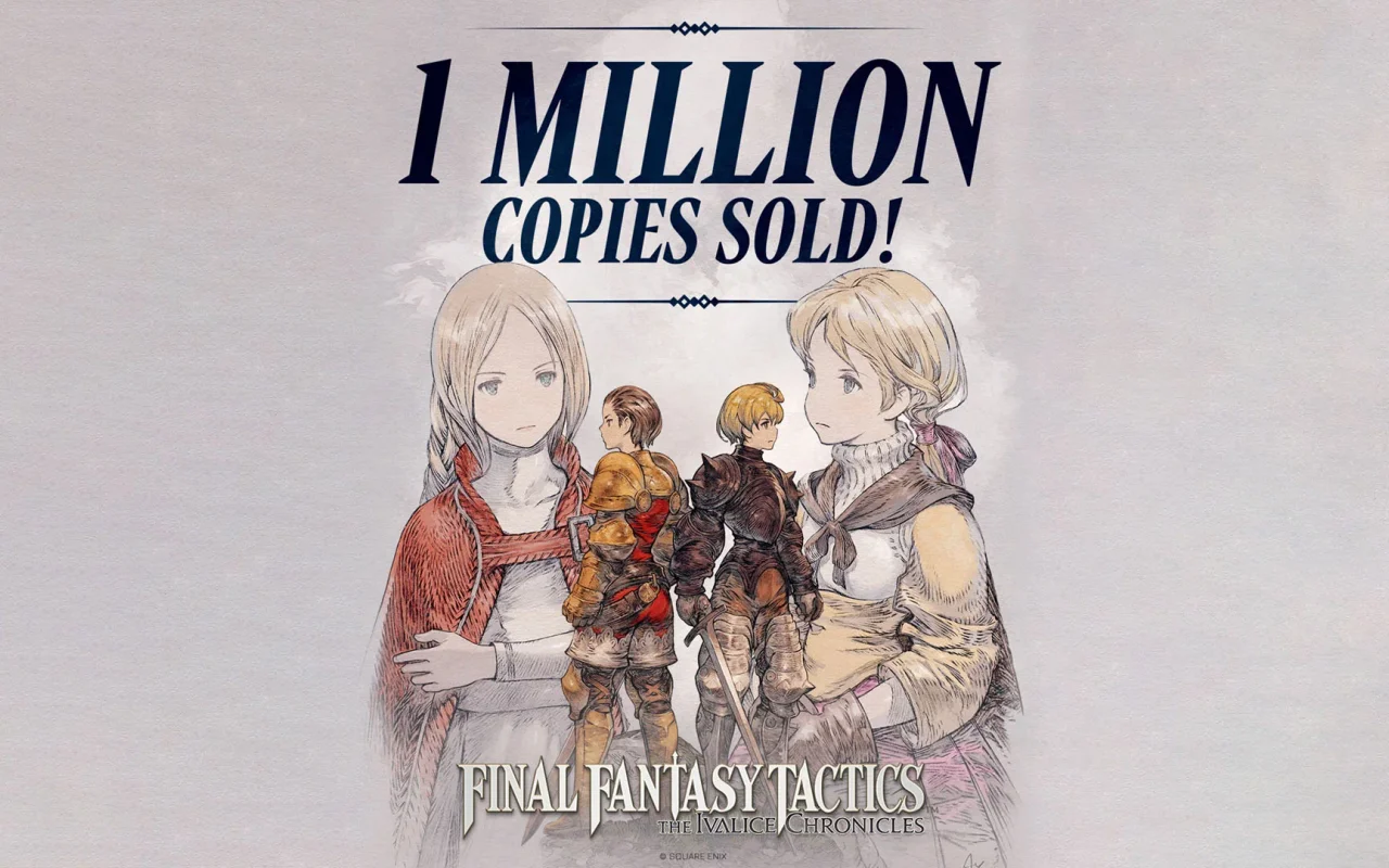 Hry Final Fantasy Tactics: The Ivalice Chronicles se prodal 1 milion kopií