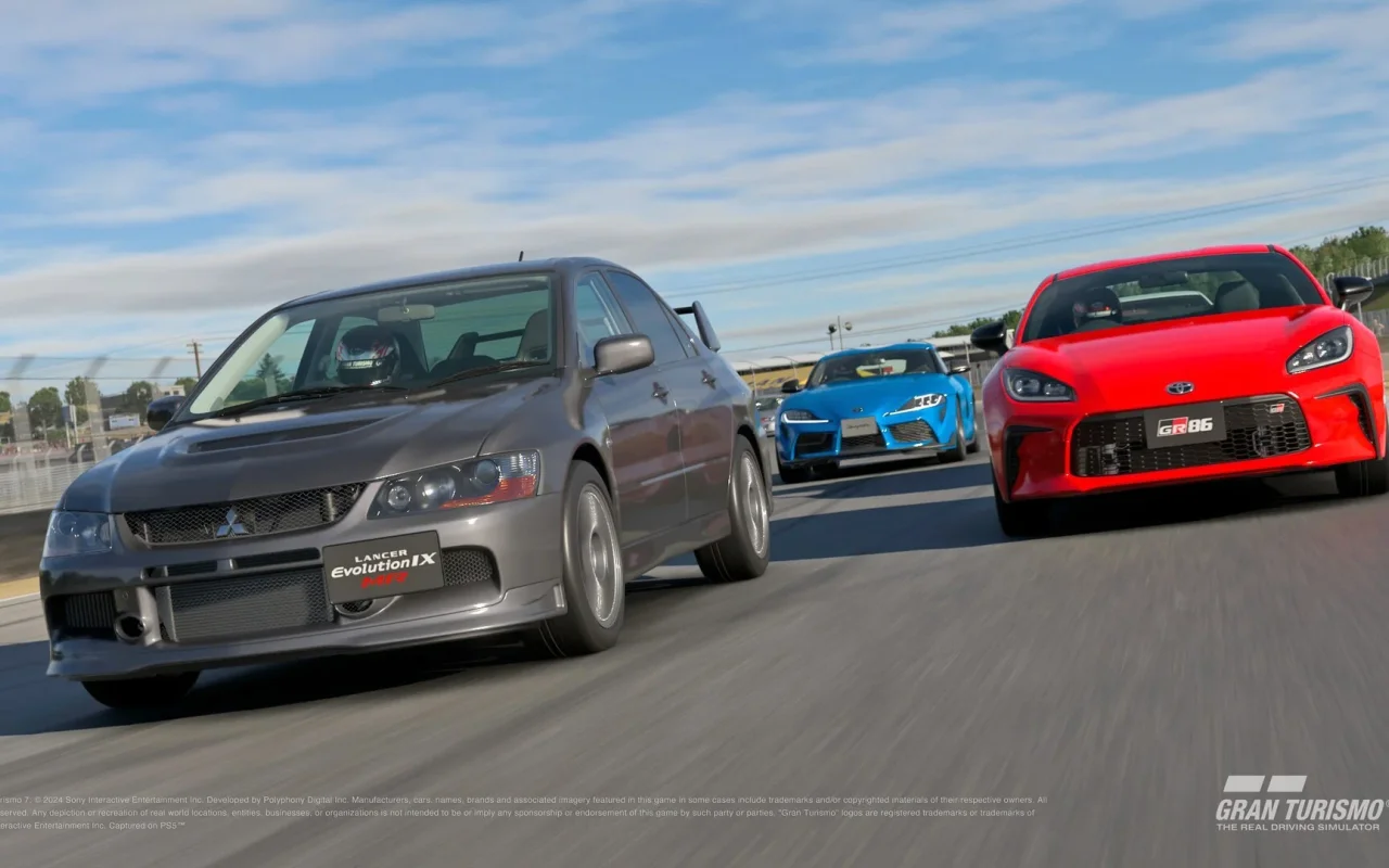 Vyšla nová aktualizace pro Gran Turismo 7, přináší tři nové vozy a tři závody