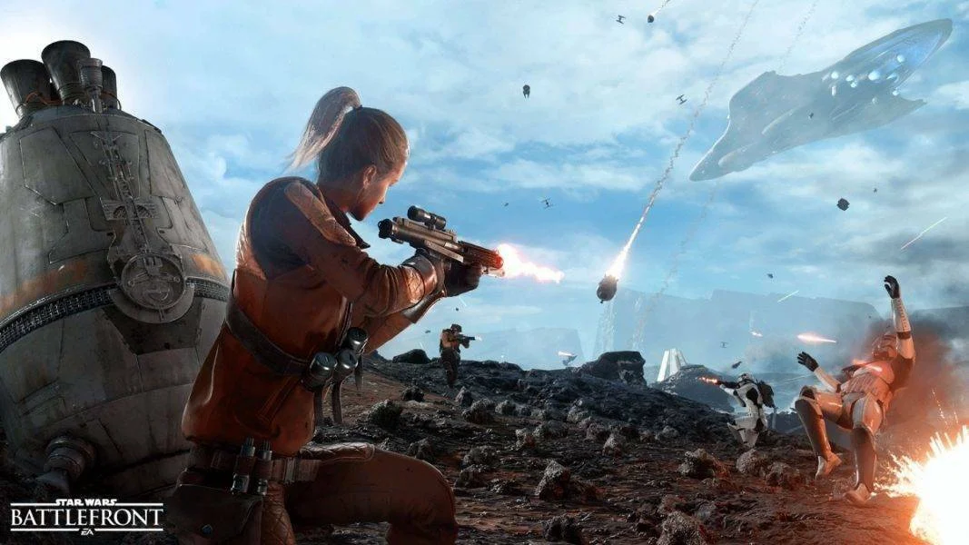 Přiblížen režim Drop Zone v akci Star Wars Battlefront