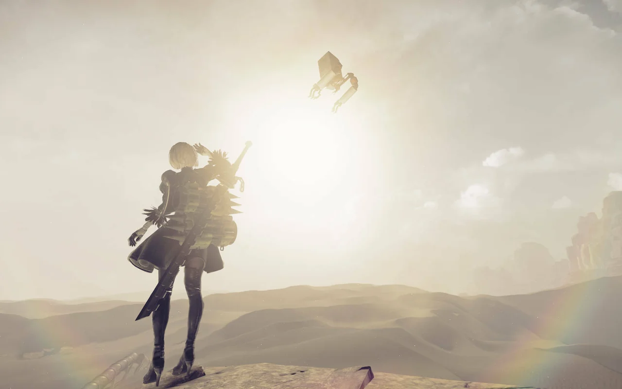 Nové obrázky z akce NieR: Automata