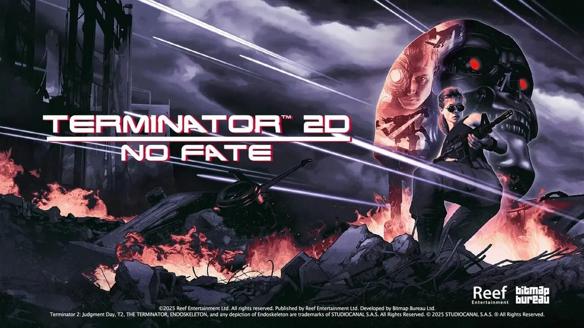 Launch trailer na brzy vycházející retro akci Terminator 2D: No Fate