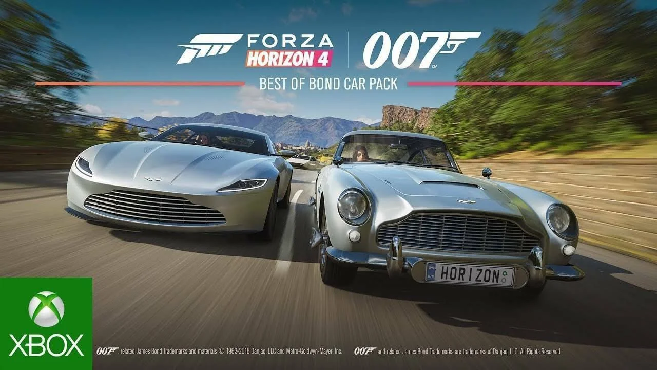 Forza Horizon 4 dostane balíček Best of Bond Car