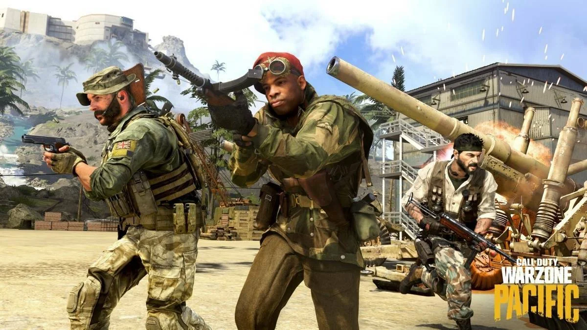 Pacifická mapa pro Call of Duty Warzone vyjde začátkem prosince