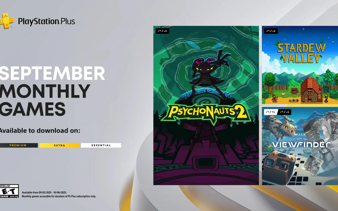 Zářijová nabídka PlayStation Plus Essential přinese Psychonauts 2 nebo Stardew Valley