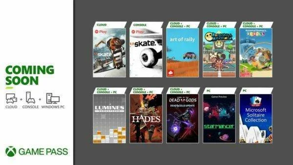 Srpnové novinky v Xbox Game Pass