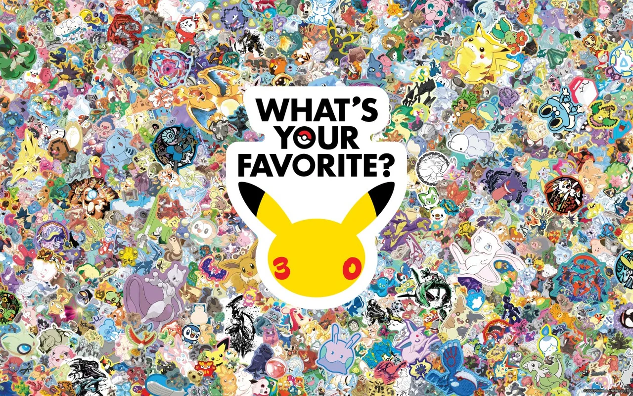 K oslavám třicátého výročí Pokémonů byla spuštěna kampaň „Jaký je tvůj oblíbený?“