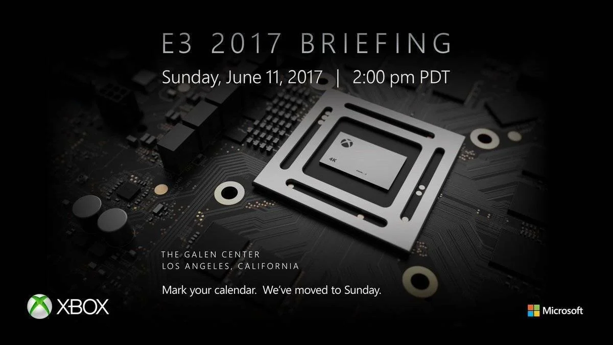 Microsoft stanovil datum pro svoji E3 Xbox tiskovou konferenci