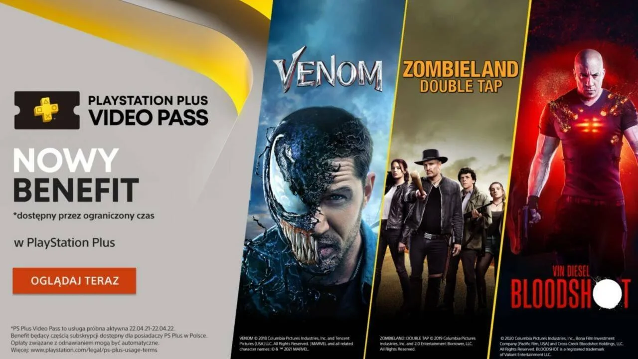 Video Pass bude zatím dostupný pouze v Polsku pro předplatitele PlayStation Plus