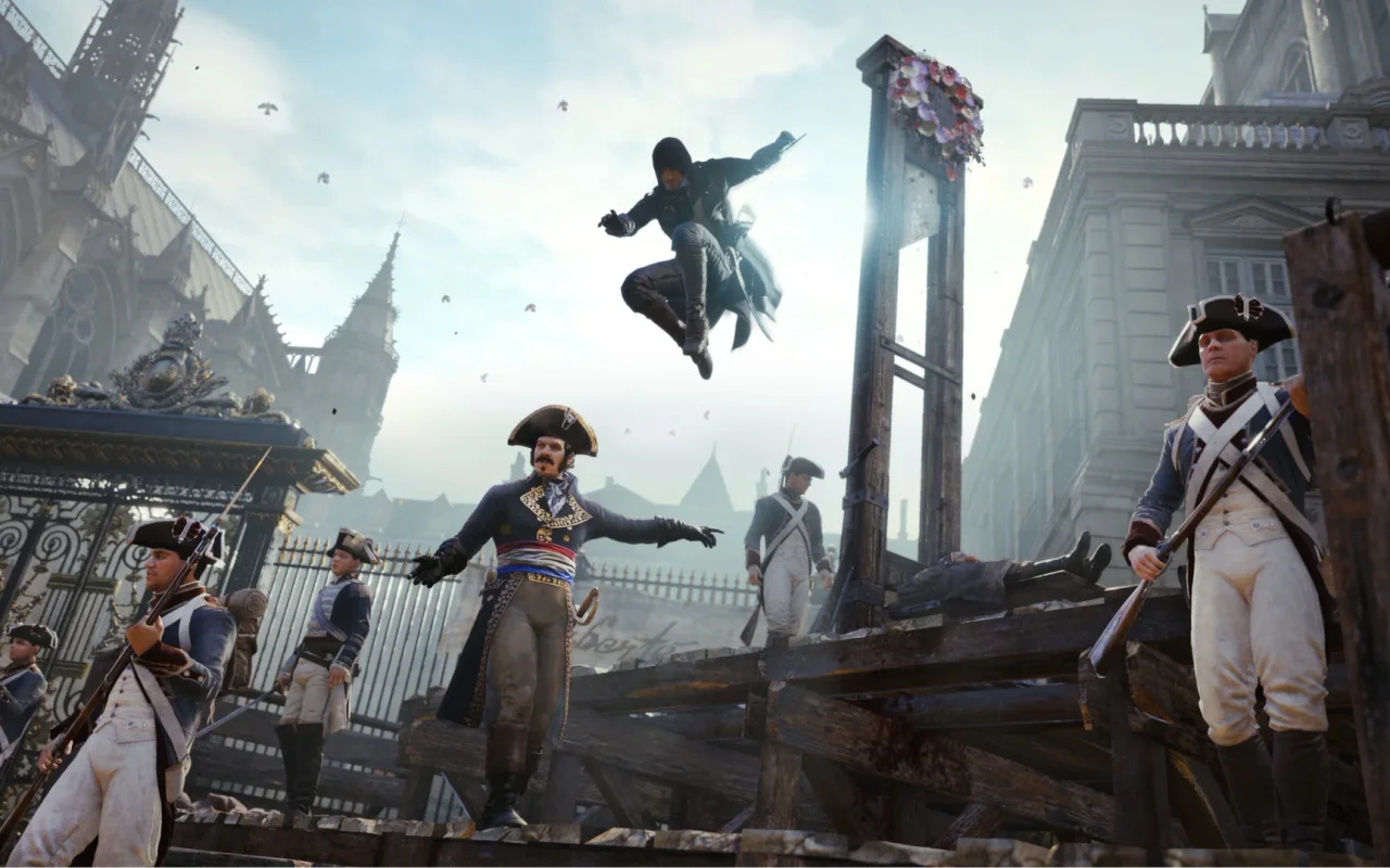 Update pro Assassin's Creed Unity přidávající 60 fps je online, podívejte se na launch trailer