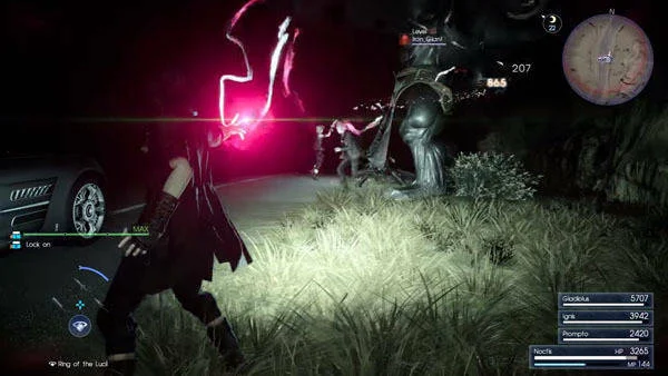 Final Fantasy XV - Death Spell gameplay video