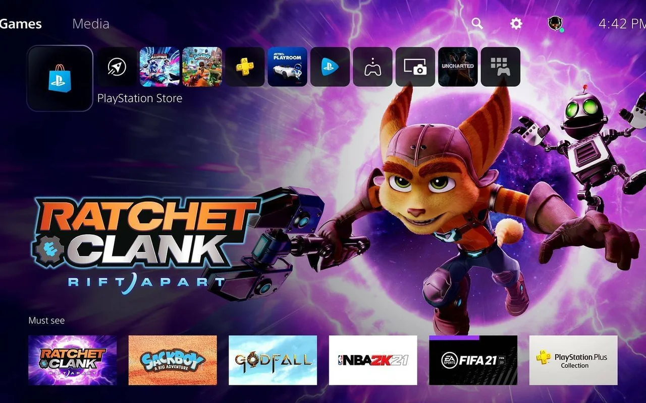 Sony představila UI konzole PlayStation 5