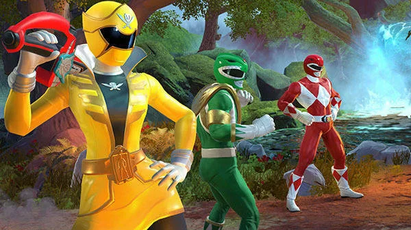 Gameplay záběry z bojovky Power Rangers: Battle for the Grid
