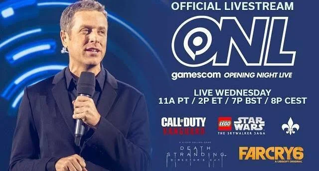 Sledujte živě Gamescom Opening Night Live