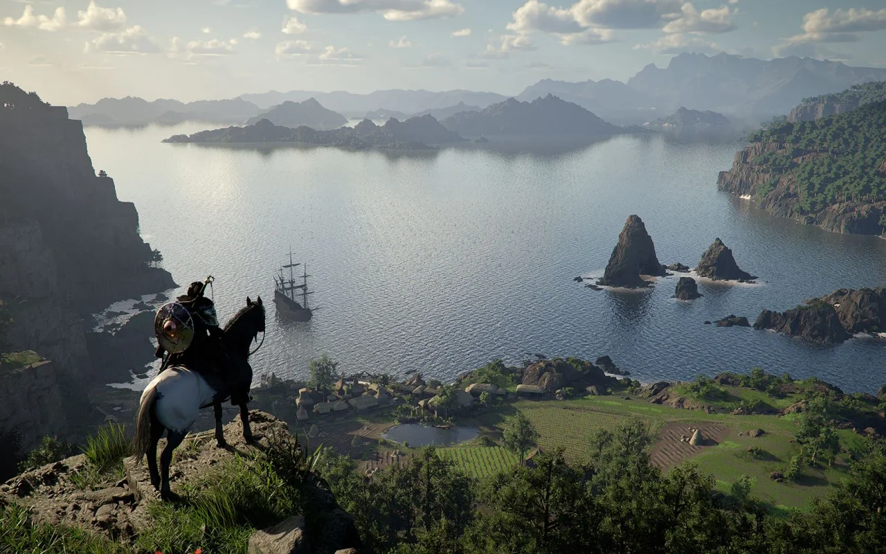 Crimson Desert má velký svět, větší než Red Dead Redemption 2