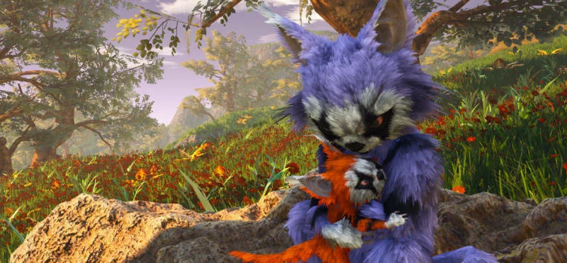 Pěkné obrázky ze hry Biomutant