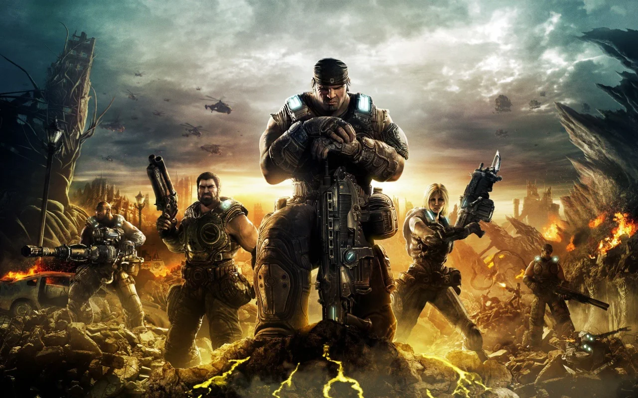 Historie série Gears of War