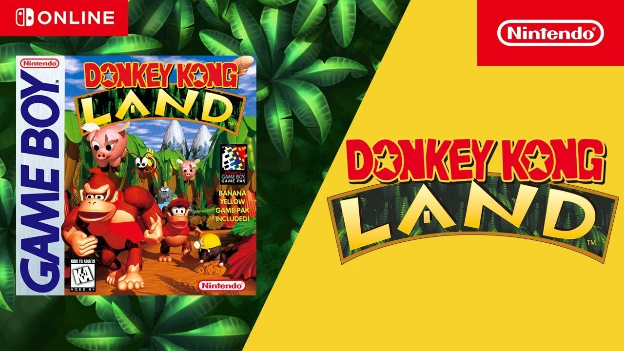 Do online předplatného konzole Nintendo Switch přidána klasická plošinovka Donkey Kong Land