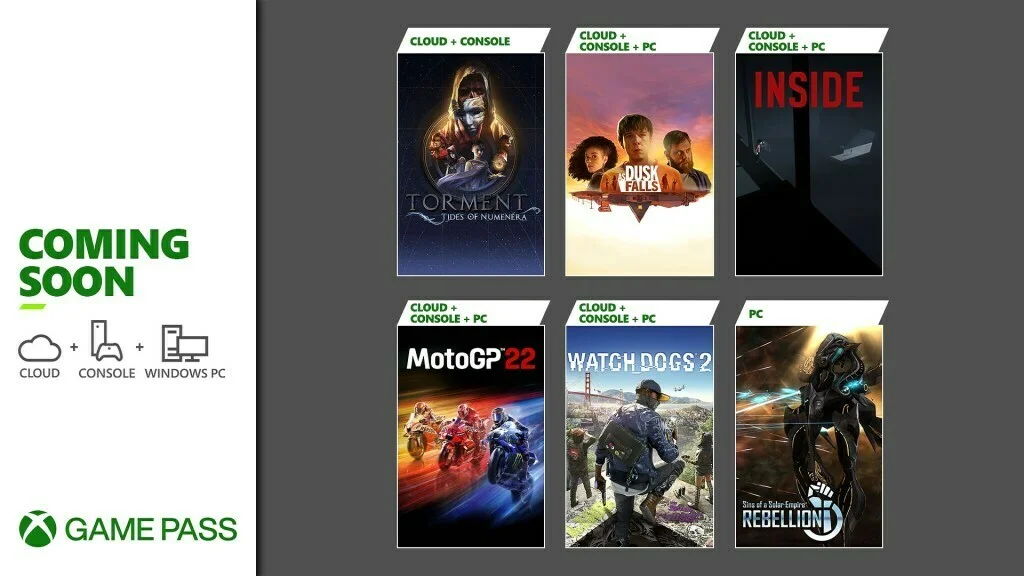 Oznámeny nové hry pro předplatné Xbox Game Pass na druhou polovinu července