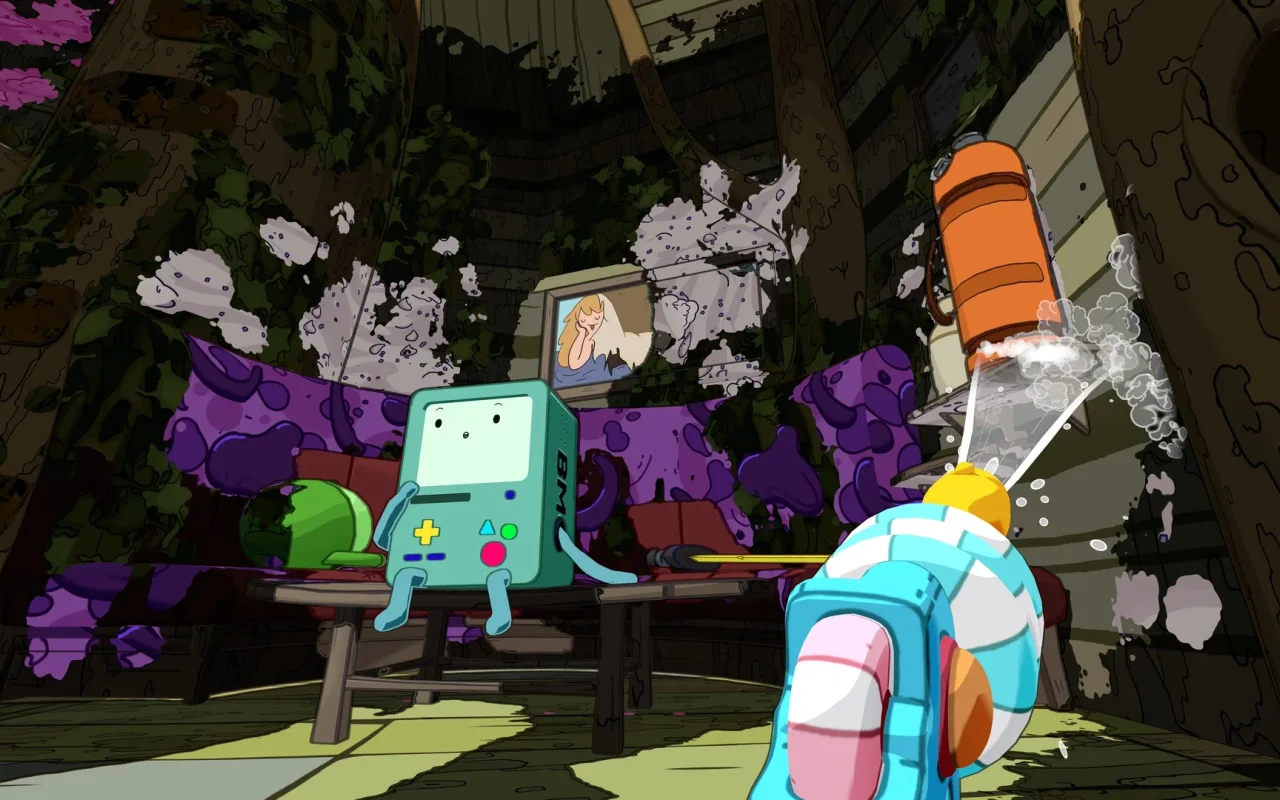 Hra PowerWash Simulator 2 dostane příští rok rozšíření Adventure Time Pack