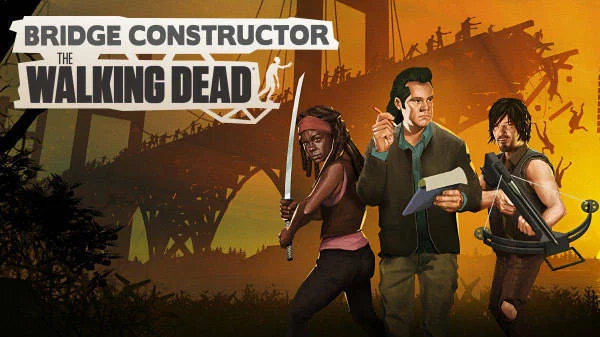 Oznámena hra Bridge Constructor: The Walking Dead
