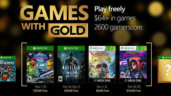 Super Dungeon Bros, Murdered a další hry budou zdarma na Xboxu v listopadu pro zlaté členy