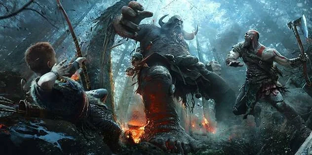 9 minut nových záběrů z God of War - UPDATE