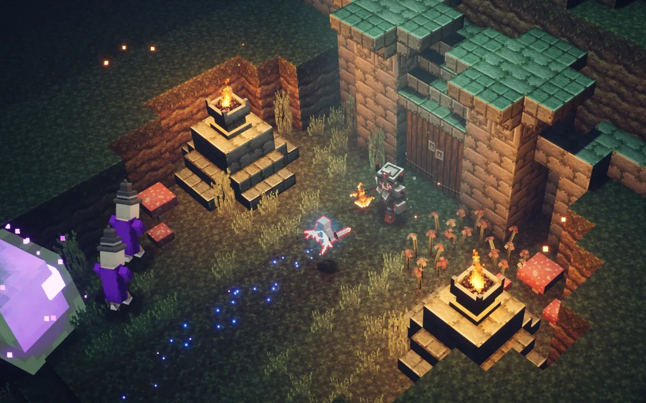 Minecraft Dungeons si zahrálo přes 25 milionů hráčů, vývojáři se přesunuli na další projekt