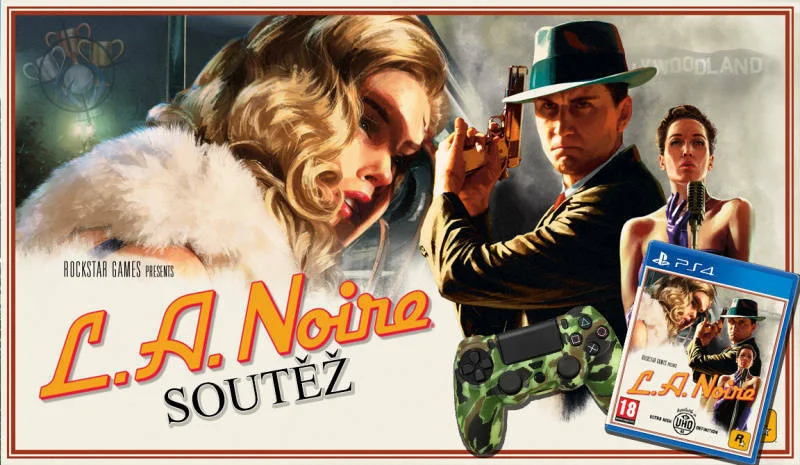 Zasoutěžte si s PlatinumMaster o hru L.A. Noire pro PS4