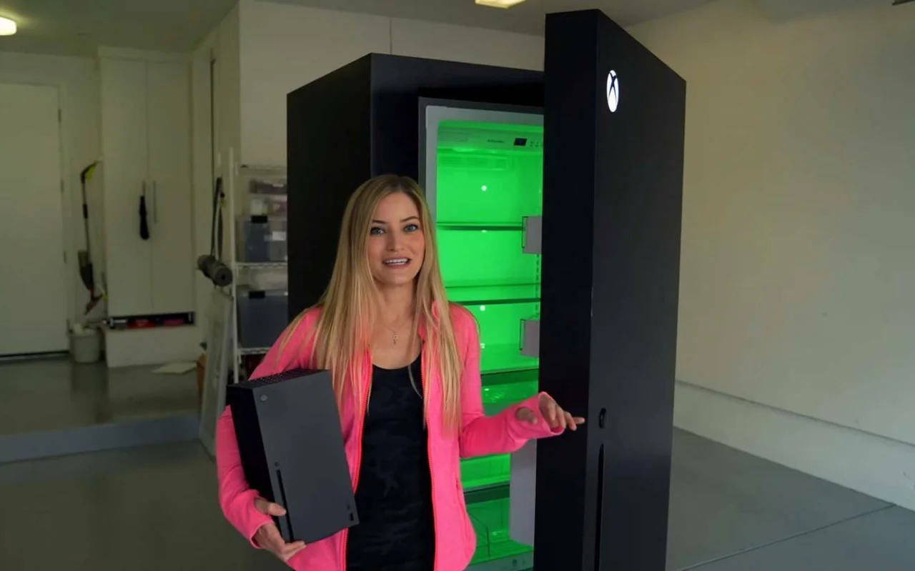 Microsoft se dal na výrobu ledniček Xbox Series X