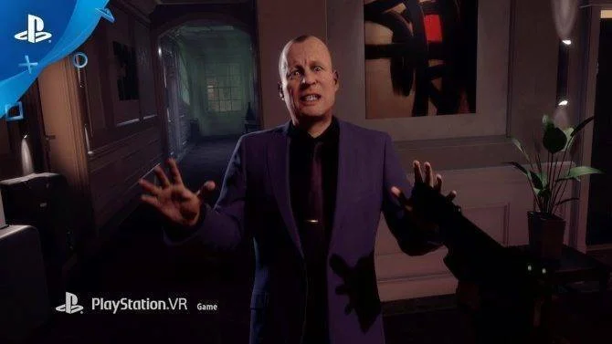 Záběry ze střílečky Blood & Truth pro PS VR