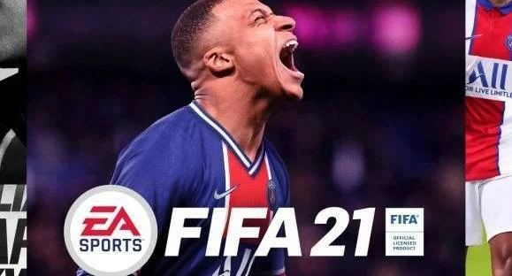 Kylian Mbappé na obalu hry FIFA 21, představeny edice