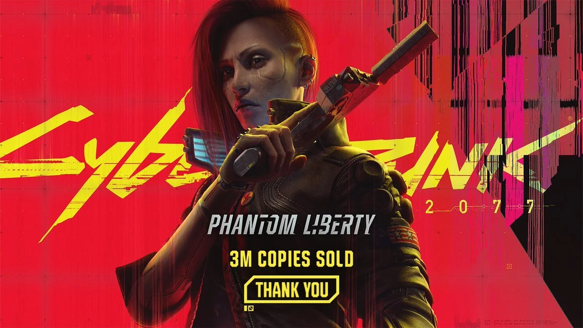 Hry Cyberpunk 2077 se prodalo 25 milionů kopií, rozšíření Phantom Liberty už 3 miliony kopií