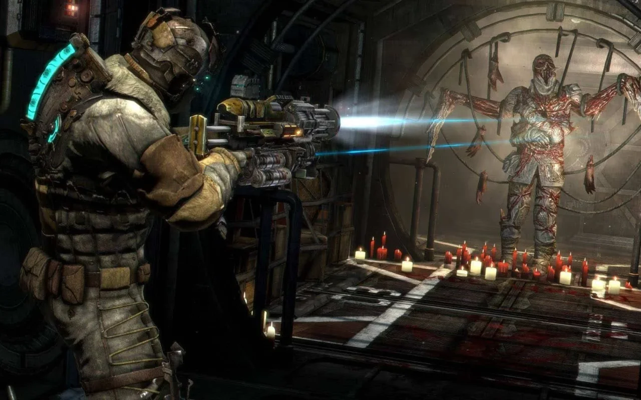 Hodina z hraní remaku hororové akce Dead Space