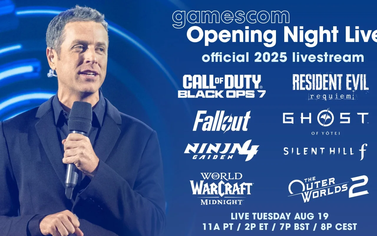 Sledujte dnes večer Gamescom Opening Night Live