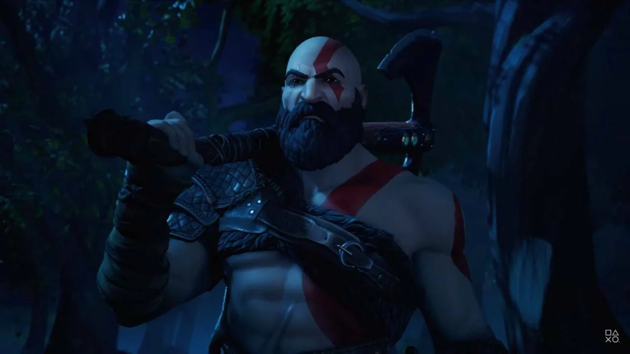 Kratos už řádí ve Fortnite, oznamující trailer