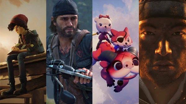 Krátké deníčky na hry Concrete Genie, Days Gone, Dreams, a Ghost of Tsushima