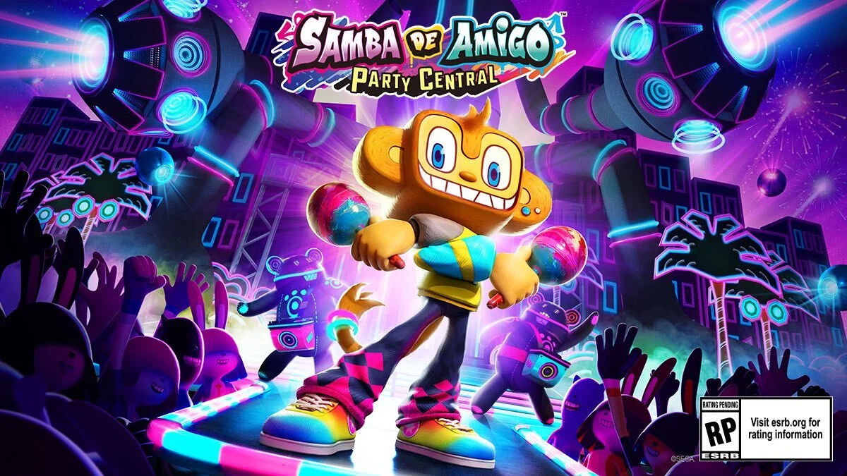 Rytmická série Samba de Amigo se letos vrátí na Nintendo Switch s novým dílem